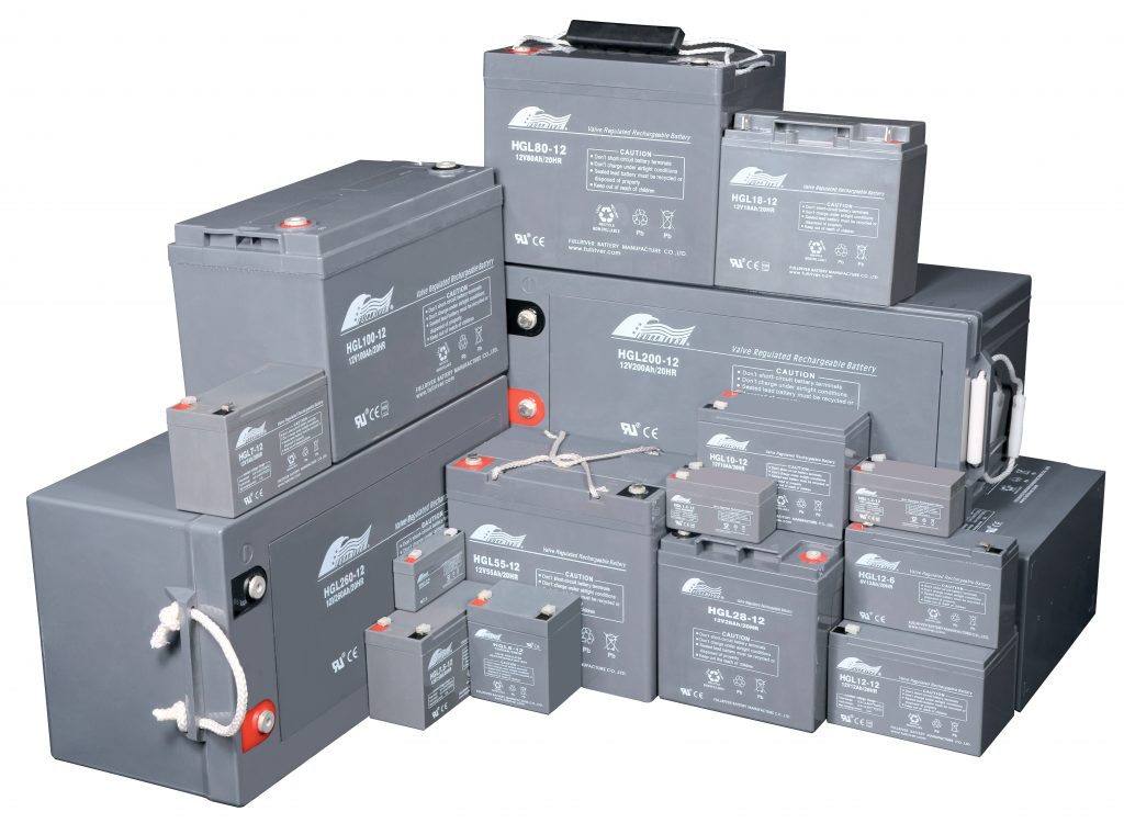 Range of Fullriver batteries - HGL Series AGM batteries